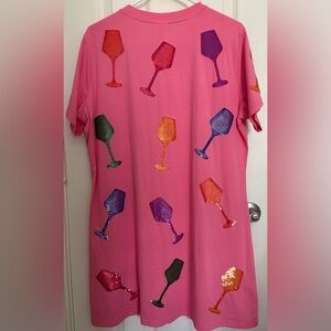 Queen of Hearts Pink Dress